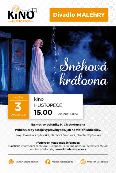 Plakát události Sněhová královna - ZRUŠENO!!