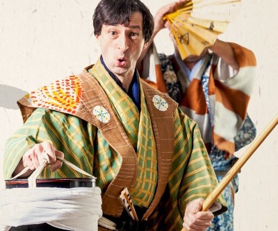 Plakát události Samurajské komedie na Leitnerce