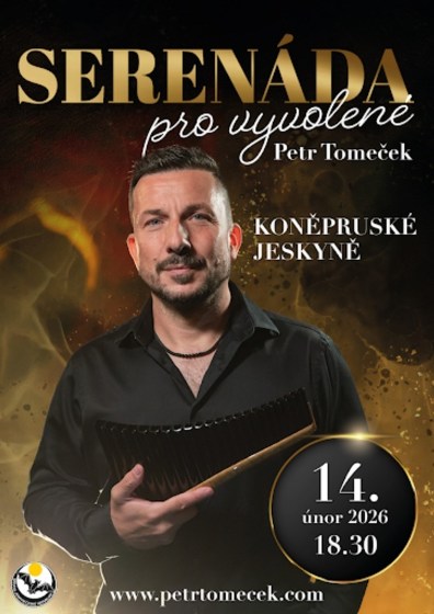 Plakát události Petr Tomeček / Serenáda pro vyvolené