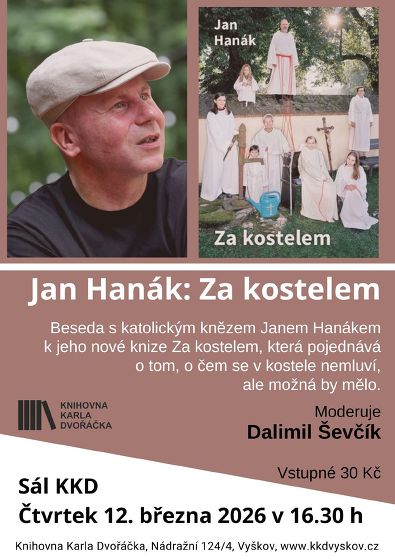 Plakát události Jan Hanák: Za kostelem