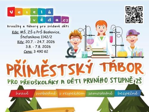 Plakát události Příměstský tábor Veselá věda