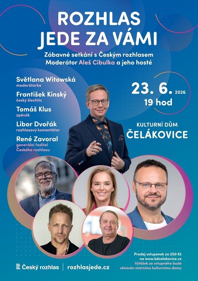 Plakát události ROZHLAS JEDE ZA VÁMI
