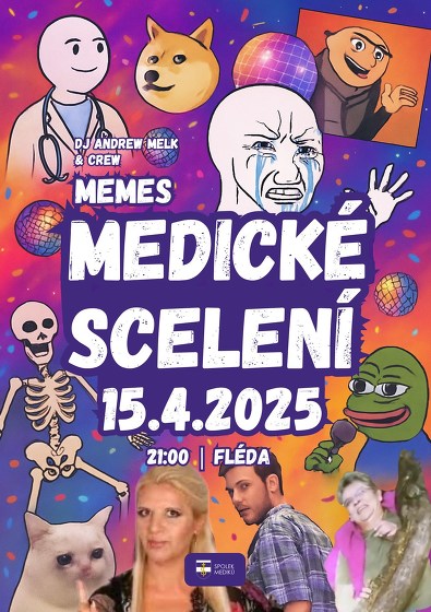 Plakát události MEDICKÉ SCELENÍ 2025