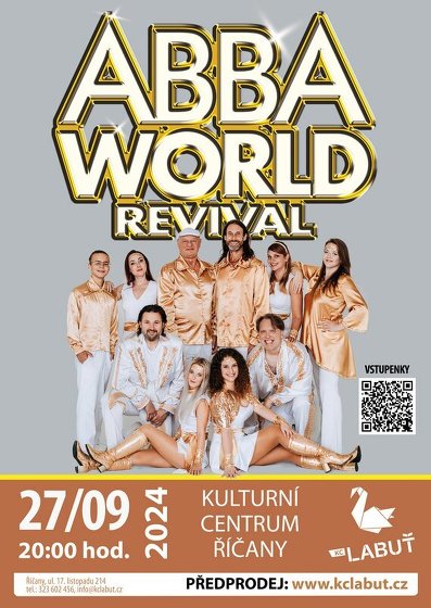 Plakát události ABBA World Revival
