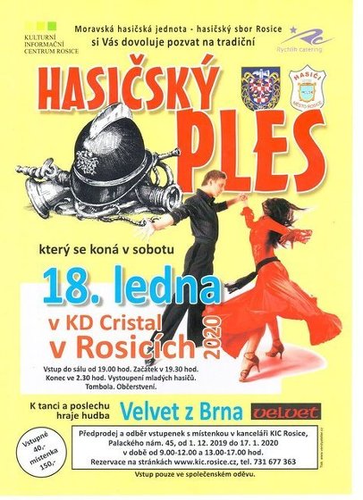 Plakát události Hasičský ples