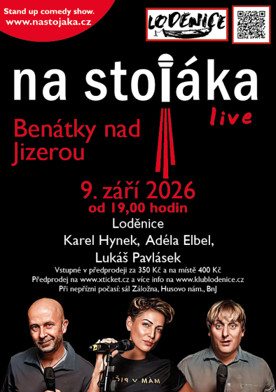 Plakát události Stand up comedy show