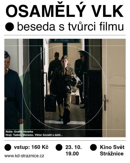 Plakát události Osamělý vlk + Beseda s tvůrci filmu