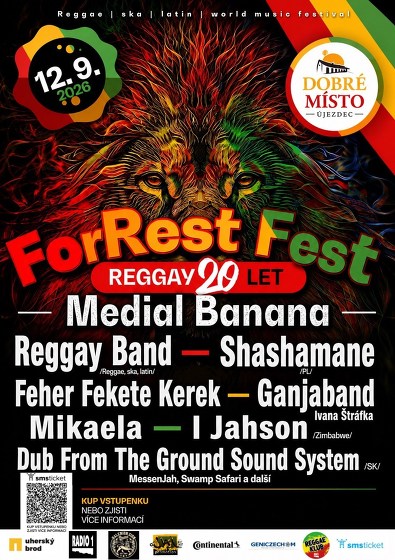Plakát události ForRest Fest - Reggay 20yo