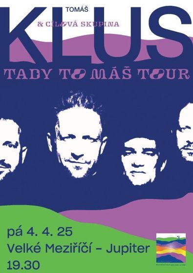 Plakát události Tomáš Klus & cílová skupina - Tady to máš tour