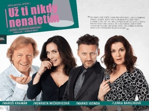 Plakát události Už ti nikdy nenaletím v Brně