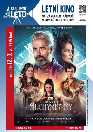 Plakát události Letní kino: Zrození alchymistky