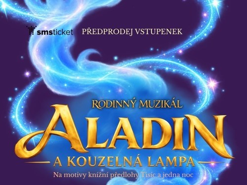 Plakát události ALADIN A KOUZELNÁ LAMPA I Brno