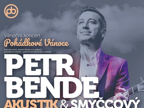 Plakát události Vánoční koncert Petr Bende: Pohádkové Vánoce