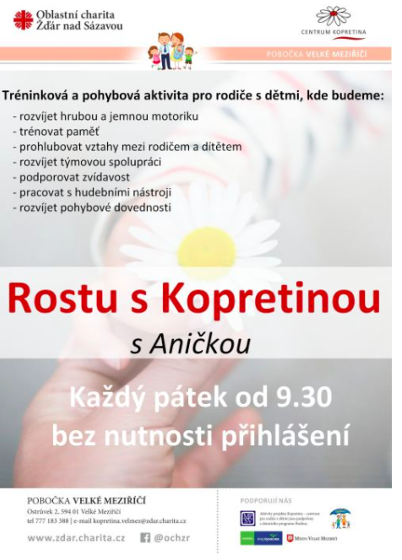 Plakát události Rostu s Kopretinou