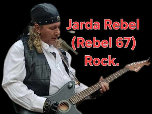 Plakát události Jarda Rebel (Rebel 67) Rock.