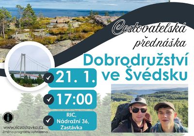 Plakát události Dobrodružství ve Švédsku