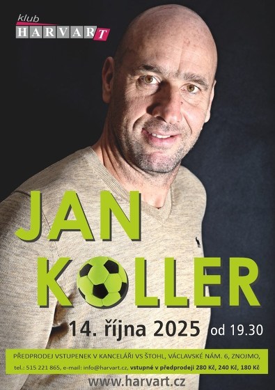 Plakát události Jan Koller