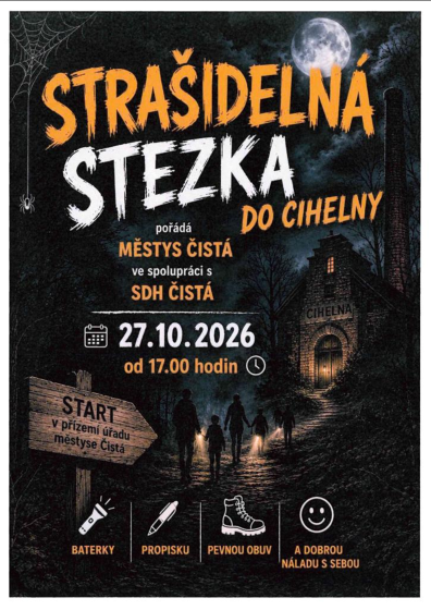 Plakát události Strašidelná stezka