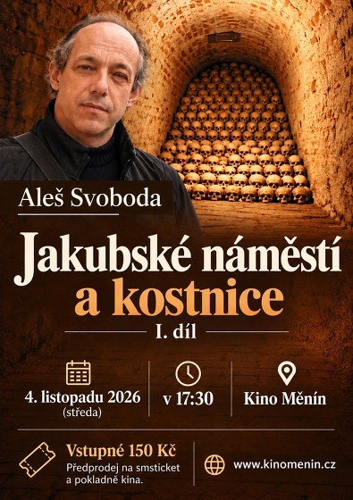 Plakát události Aleš Svoboda: Jakubské náměstí a kostnice 1. díl
