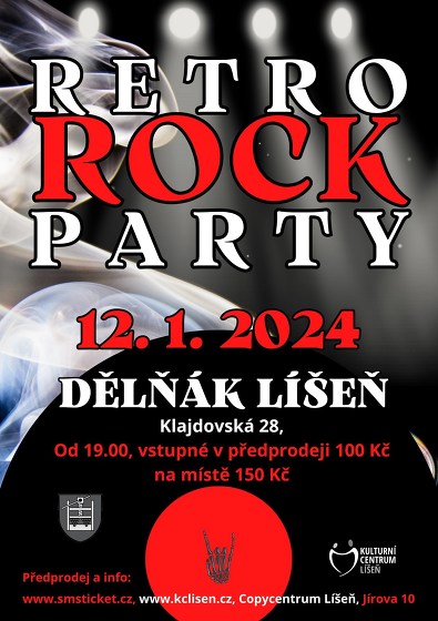 Plakát události Retro rock party
