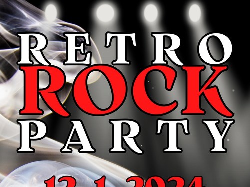 Plakát události Retro rock party