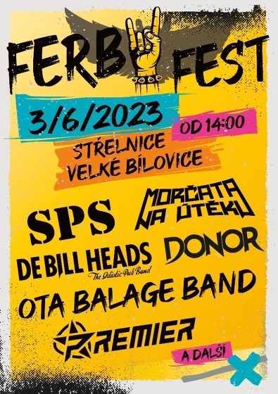 Plakát události FERBY FEST 2023