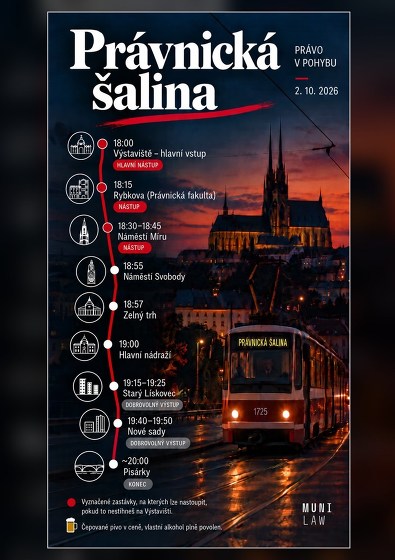 Plakát události Právnická šalina