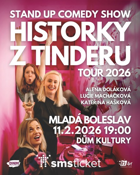 Plakát události Historky z Tinderu Tour 2026
