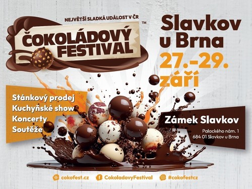 Plakát události Slavkov ČokoFest