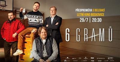 Plakát události Letní kino: 6 Gramů
