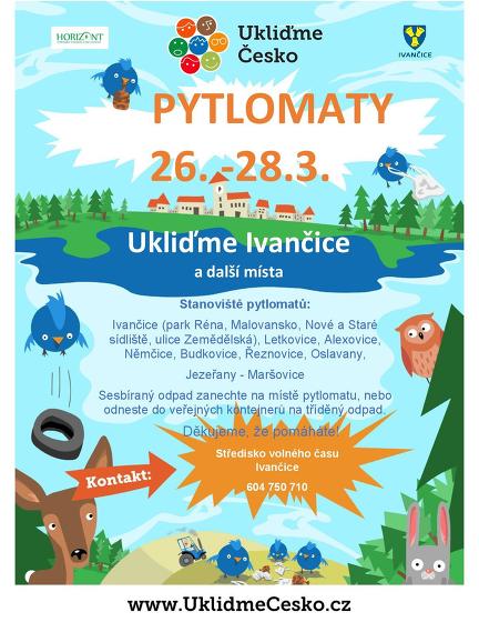 Plakát události Ukliďme Česko - Pytlomaty