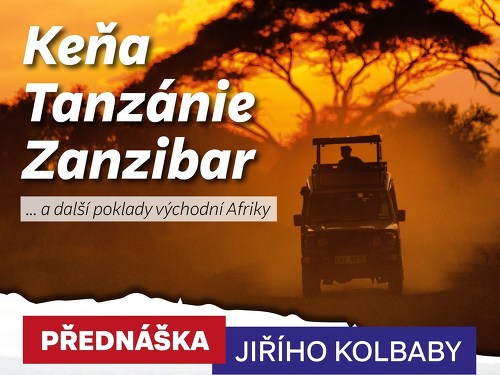 Plakát události Jiří Kolbaba – Keňa, Tanzánie, Zanzibar
