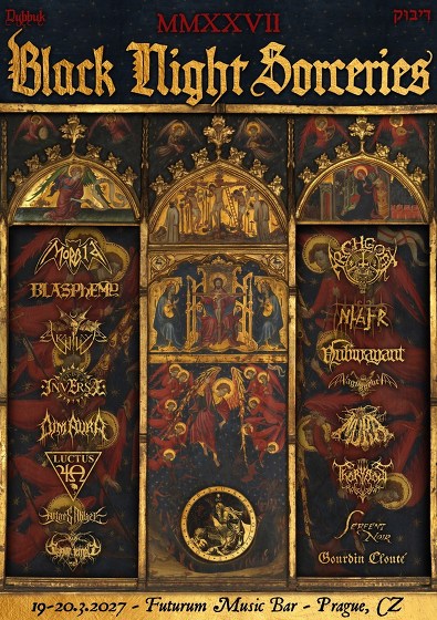 Plakát události Black Night Sorceries MMXXVII