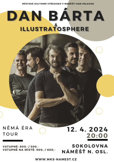Plakát události Dan Bárta & Illustratosphere