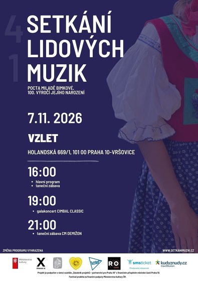 Plakát události 41. Setkání lidových muzik