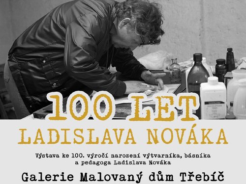 Plakát události Výstava: 100 let Ladislava Nováka