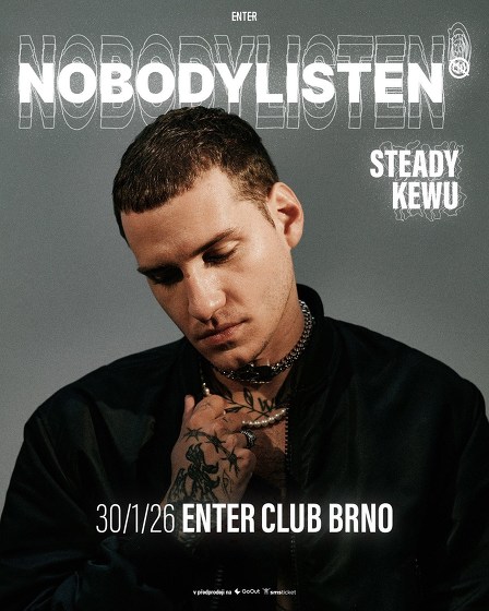 Plakát události Nobodylisten & guests