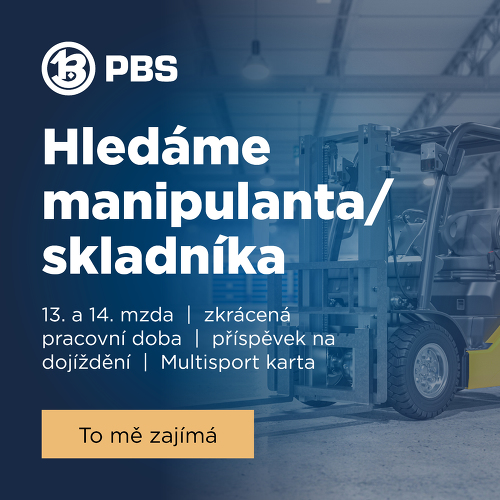 MANIPULANT/skladník, Velká Bíteš