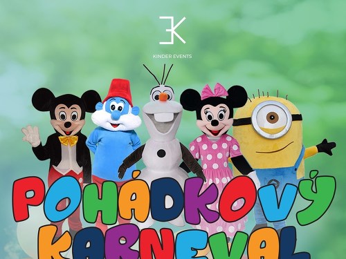 Plakát události Pohádkový karneval pro děti BŘECLAV