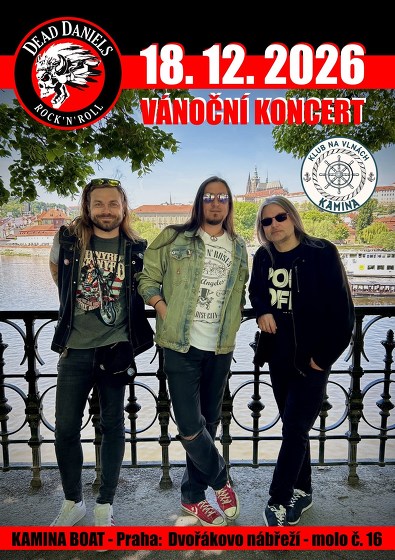 Plakát události Vánoční koncert Dead Daniels