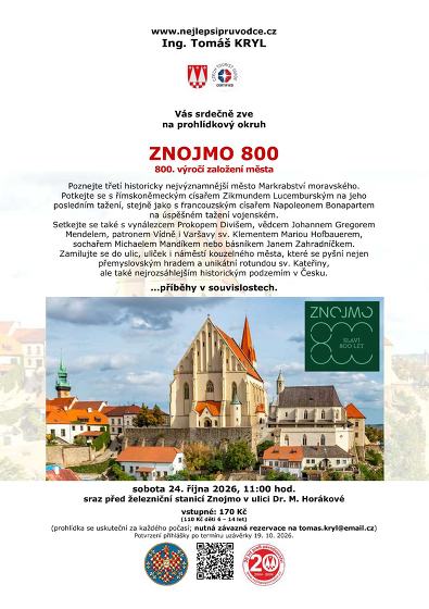 Plakát události Znojmo 800