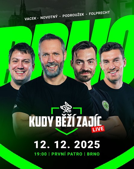 Plakát události Kudy běží zajíc LIVE - Brno