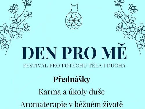 Plakát události 3. ročník Den pro mě