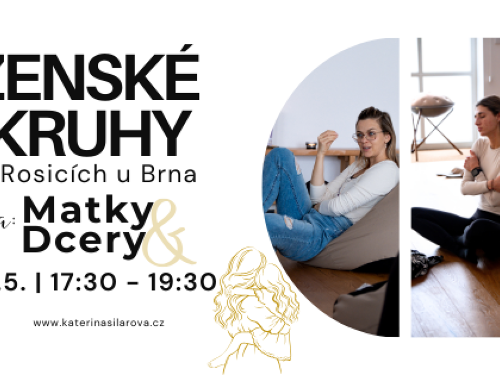 Plakát události Ženský kruh na téma matky a dcery