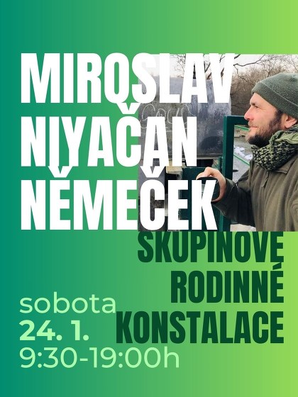 Plakát události Mirek Niyačan - Systemické skupinové konstelace