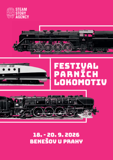 Plakát události Festival parních lokomotiv