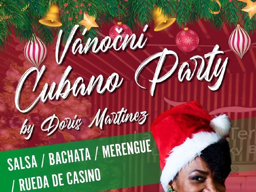 Plakát události Christmas Cubano party by Doris Martínez