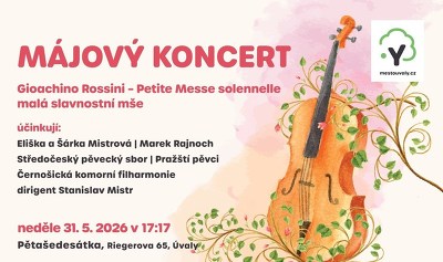 Plakát události Májový koncert