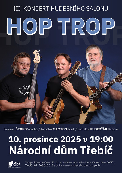 Plakát události Hudební salón - Hop Trop