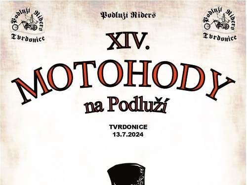 Plakát události Motohody na Podluží XIV.